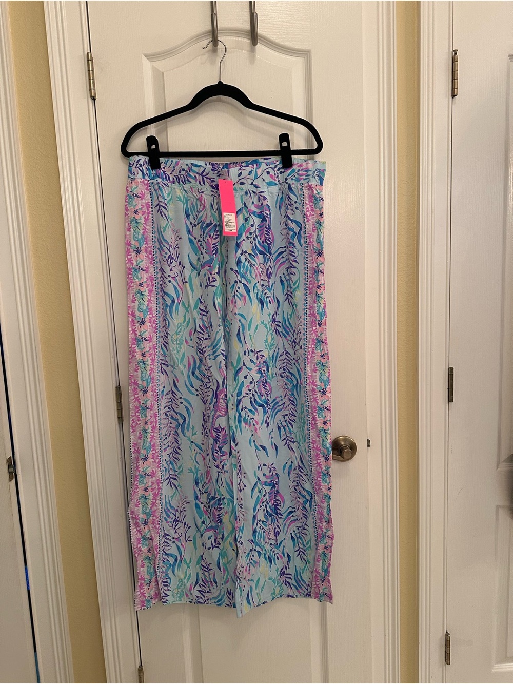 Lilly Pulitzer Bal Harbour Palazzo pants blue oasis tint